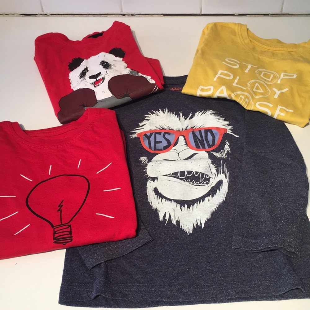 Bundle Boys Long Sleeve Tees